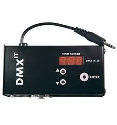 DMX it DMX it for control, mini-jack