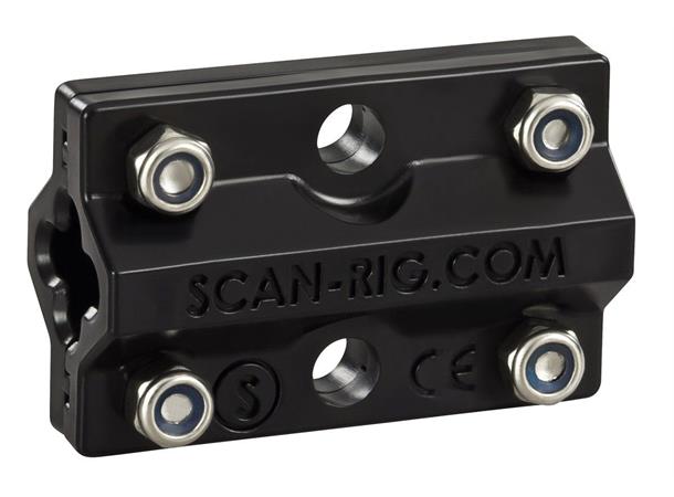 Chainslider, large, black, low friction 7.5-9.5mm, Scan-Rig 