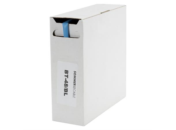 Heat shrink tub.-Box. 4,8mm Shrink-on tube 10m | blue