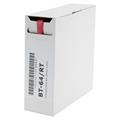 Heat shrink tub.-Box. 6,4mm Shrink-on tube 5m | red