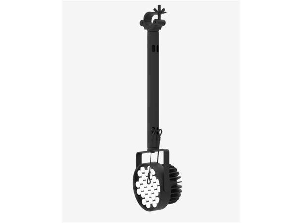 Low hanger tube 50mm x L50cm black 50 cm black