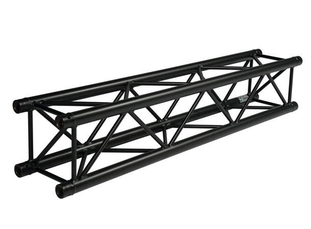SQUARE 30 LENGTH 150CM 48X3, RAL 9005 HL - Black -Lengths maintube 48x3 