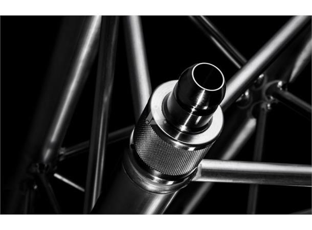 SQUARE H30 LENGTH 200CM VERTO RAL9005 HC - Verto systems