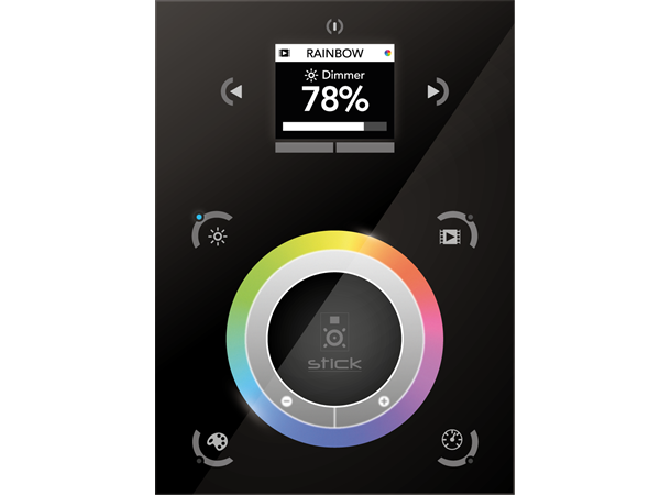 STICK DE3 Sort 1024 DMX output channels 