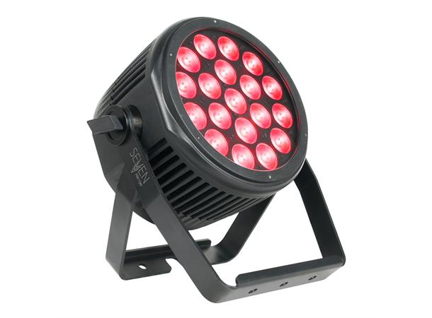 Seven Par 19IP IP65 outdoor rated seven color par