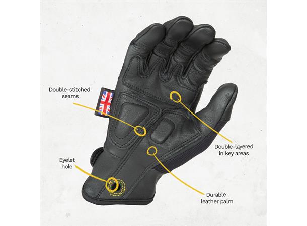 Leather Grip™ 3.0 HD Full Fingered Full Finger Heavy Duty 