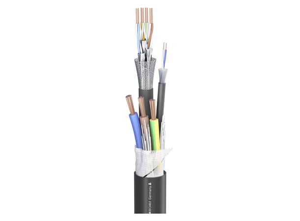 SC-Monocat 111C, power, 1-Cat7, 1-DMX DMX + CAT og strøm hybrid