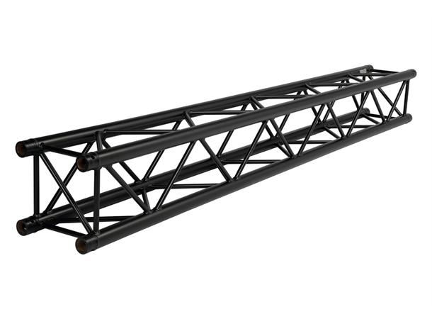 SQUARE 30 LENGTH 250 CM 48X3, RAL9005 HL - Black -Lengths maintube 48x3