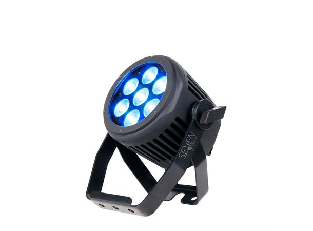 Seven Par 7IP Re, Gr, Bl, Wh, Amber, Lime, and UV 