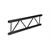 LADDER 30 LENGTH 100CM RAL9005 HL - Lengths maintube 48x3 