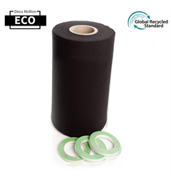 Deco molton ECO roll 60m x 40cm black