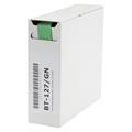Heat shrink tub.-Box. 12,7mm Shrink-on tube 5m | green
