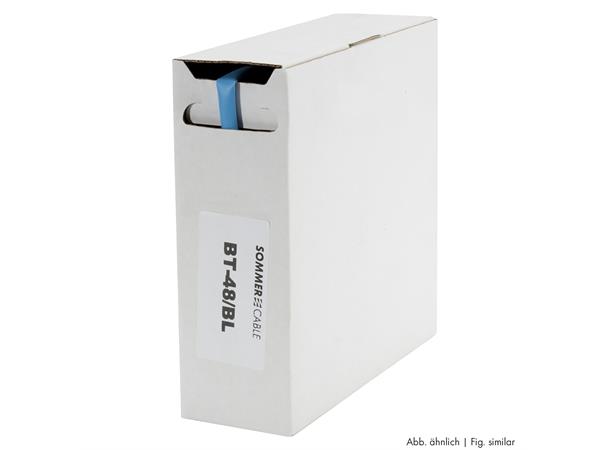 Heat shrink tub.-Box. 4,8mm Shrink-on tube 10m | green