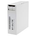 Heat shrink tub.-Box. 6,4mm Shrink-on tube 5m | transparent