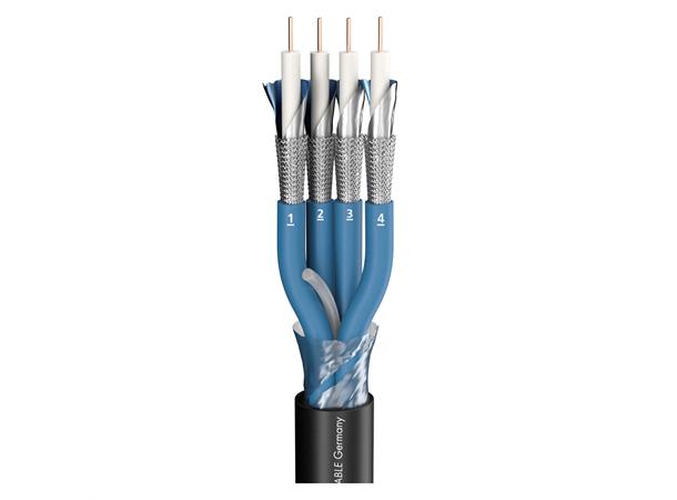 SC-VECTOR (RCB) 4 x 0,80, PVC Ø17mm, sor Digital HD 1.5 Gb/s rate
