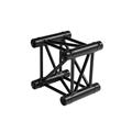 SQUARE 30 LENGTH 25 CM 48X3 RAL 9005 HL - Black -Lengths maintube 48x3