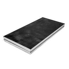 BASICLINE DECK 100X50CM  BL. COATED Basicline sort Scenemodul