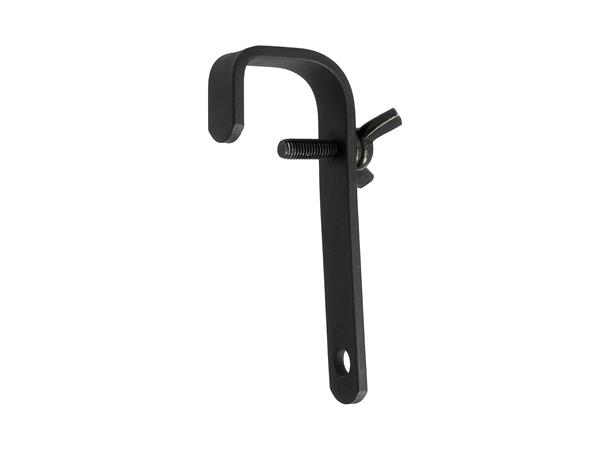 HOOK CLAMP 50mm Straight back HOOK CLAMP 50mm Straight back (black)