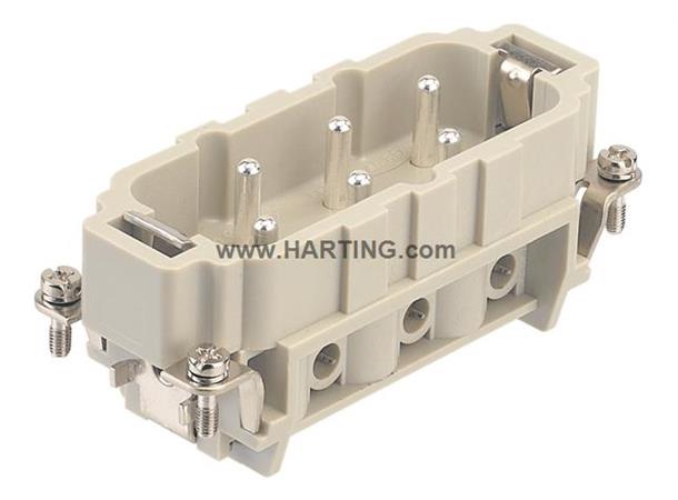 Harting male insert HAN 6Hsb 35A 