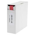 Heat shrink tub.-Box. 12,7mm Shrink-on tube 5m | red