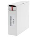 Heat shrink tub.-Box. 2,4mm Shrink-on tube 10m | red