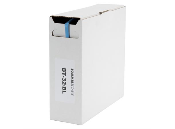 Heat shrink tub.-Box. 3,2mm Shrink-on tube 10m | blue
