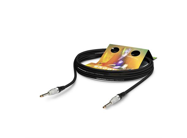 IC Tricone sort,  1,00m Mono Jack/Jack Hicon. 
