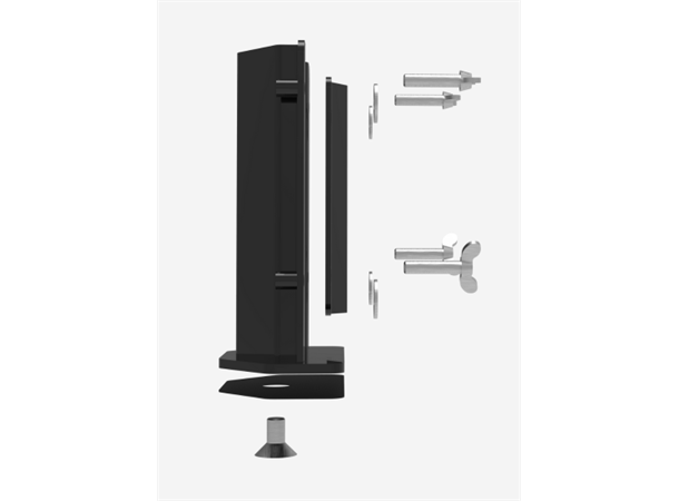 Mono stand black for baseplate For tubes 28-62mm