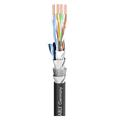 SC-MERCATOR CAT.5 AWG26 sort, PUR Nettverk CAT 5 kabel.