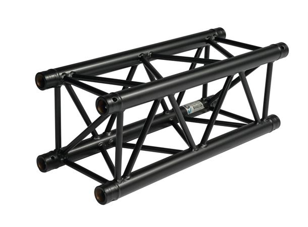 SQUARE 30 LENGTH 75 CM 48X3 RAL 9005 HL - Black -Lengths maintube 48x3