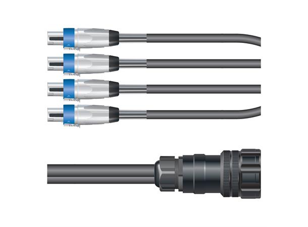 Sommer cable Speaker System HI-SOCA 19-MP/speakON® 4-pole 
