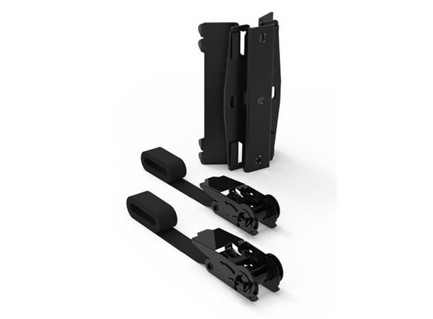 Woodpecker tree/pole bracket black Rig your equipment on trees and pillars 