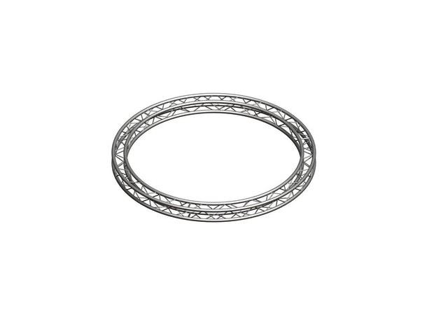 CIRCLE H30V-R=400 8 PIECES BLACK HR - Circles maintube 48x3 RAL9005 