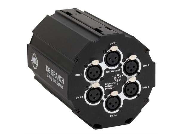 D6 Branch 6-way DMX Splitter/Booster