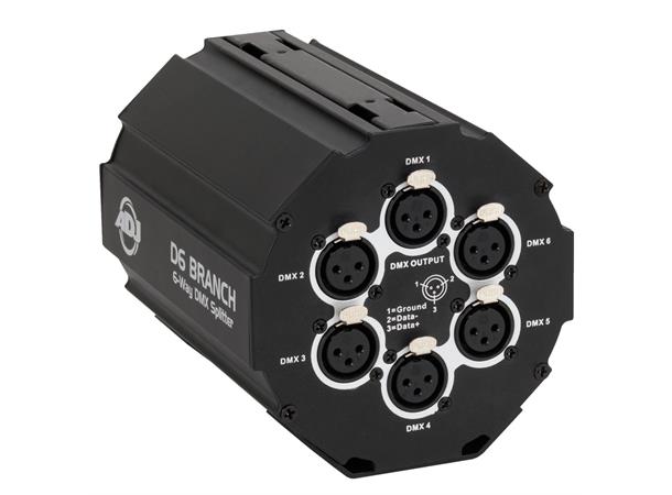 D6 Branch 6-way DMX Splitter/Booster 