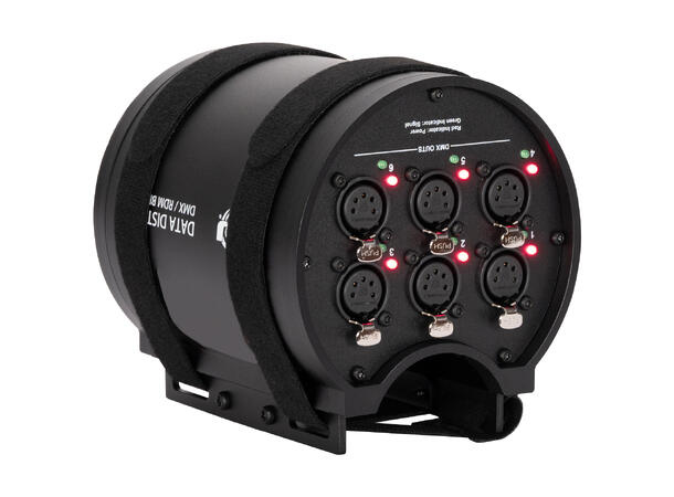 Data Distro 6 6-way DMX Splitter/Booster 