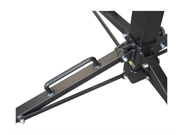 Fantek 3.8m,100kg, Black Telescopic steel tower 