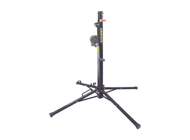 Fantek 3.8m,100kg, Black Telescopic steel tower 