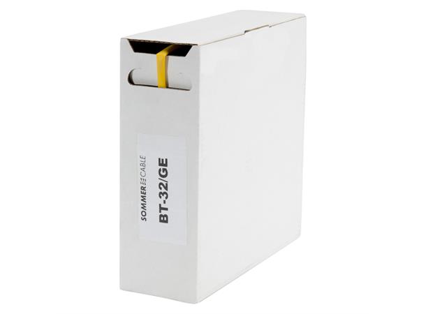 Heat shrink tub.-Box. 3,2mm Shrink-on tube 10m | yellow