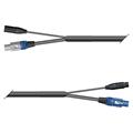 Hybrid Multicore Monolith 25,00m PowerCON blå & f3pin/PowerCON & m3pin