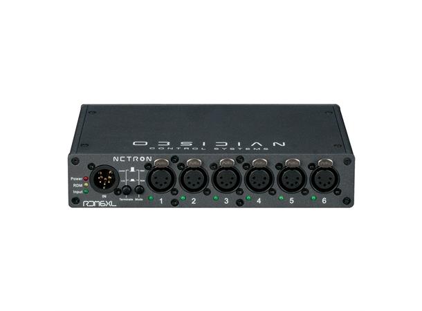 Netron RDM6XL Compact DMX/RDM Splitter 