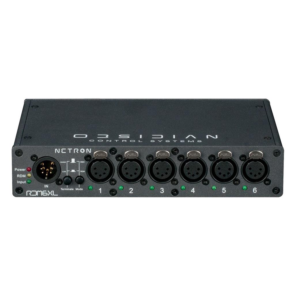 Netron RDM6XL Compact DMX/RDM Splitter - Multitechnic AS