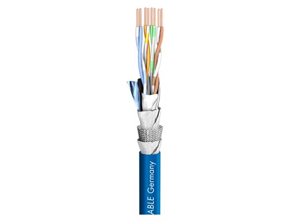 SC-MERCATOR CAT.5 AWG26 blå, PUR Nettverk CAT 5 kabel.