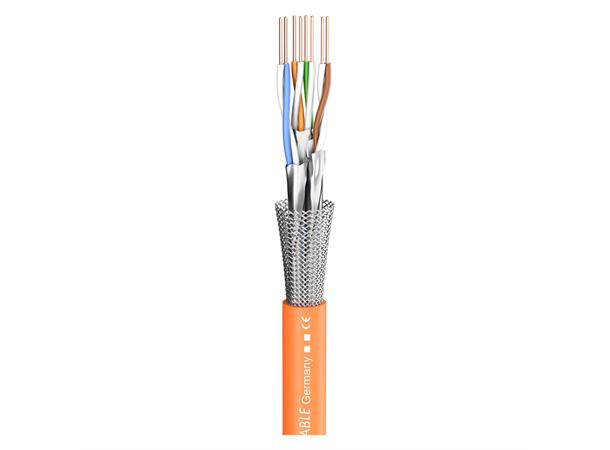 SC-MERCATOR CAT.7 AWG23 orange, FRNC Nettverk CAT 7 kabel.