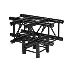 SQUARE 30 4-WAY CORNER 48X3 RAL9005 HC - Corners maintube 48x3