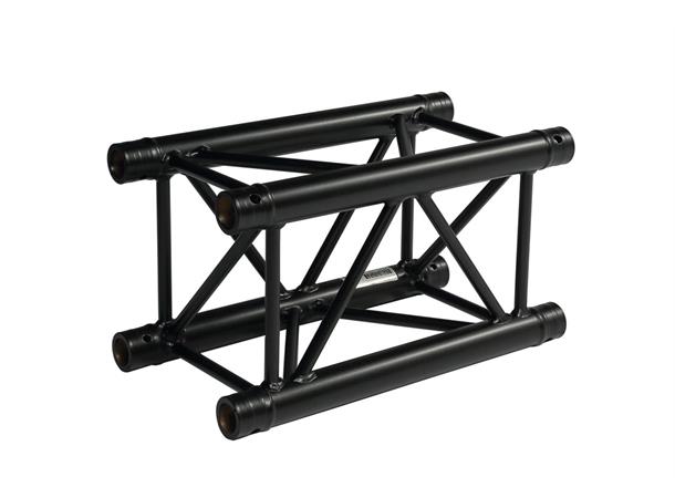 SQUARE 30 LENGTH 50CM 48X3, RAL9005 HL - Black -Lengths maintube 48x3