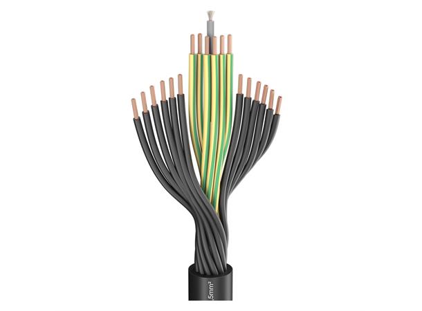 Socapex Cable ME18x2,5mm Proffesjonel Socapex i løpemeter 