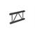LADDER 30 LENGTH 050CM RAL9005 HL - Lengths maintube 48x3 