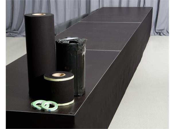 Deco molton ECO roll 60m x 100cm black Scene inndekning