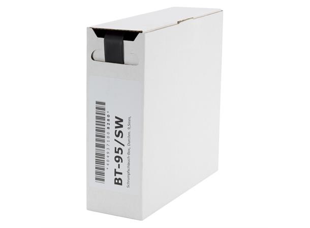 Heat shrink tub.-Box. 1,2mm Shrink-on tube 10m | green